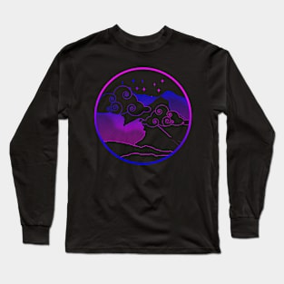 night mountains Long Sleeve T-Shirt